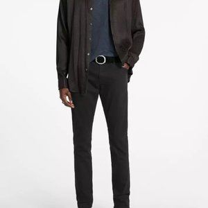 John Varvatos JV703 skinny 5 pocket jeans in Oscar Wash black color NWOT